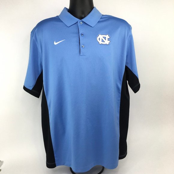 Nike Dri Fit North Carolina UNC Golf Polo Shirt XL - Picture 4 of 10